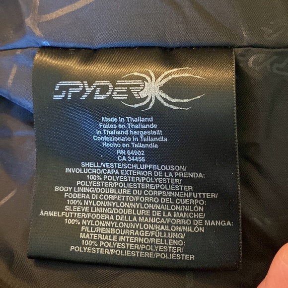 Spyder Thinsulate Insulation Jacket Men’s Large - Picture 4 of 4